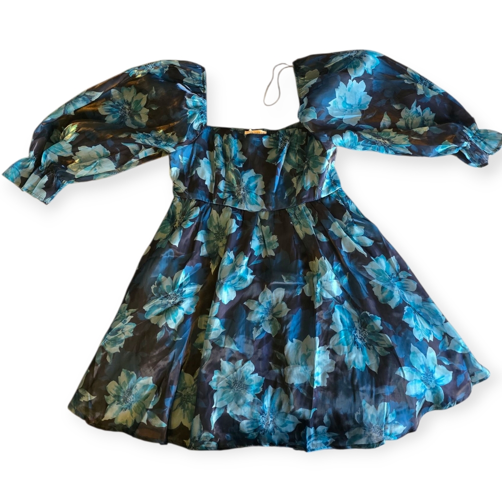 Thirty Thirty Floral Puff Sleeve Dress